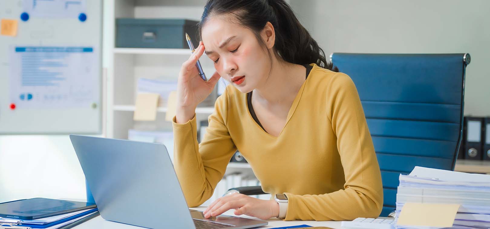 Стресс и болезнь сухого глаза